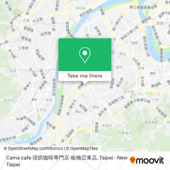 Cama cafe 現烘咖啡專門店-板橋亞東店 map