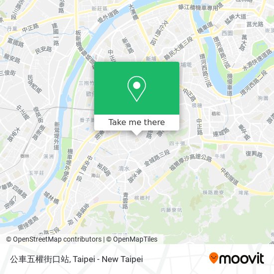 公車五權街口站 map