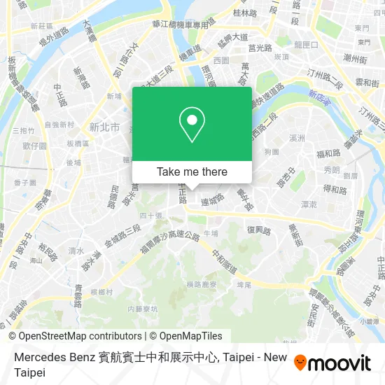 Mercedes Benz 賓航賓士中和展示中心 map