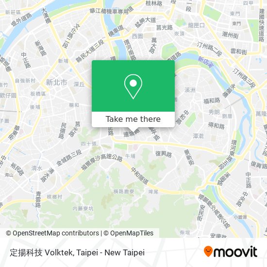 定揚科技 Volktek map