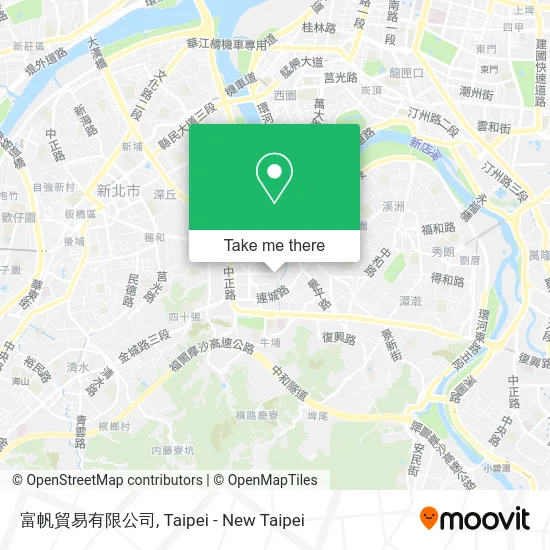 富帆貿易有限公司 map