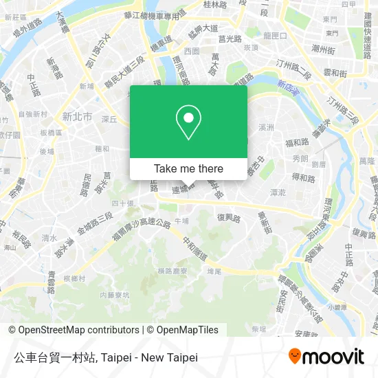 公車台貿一村站地圖