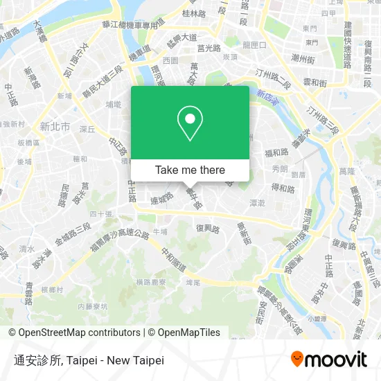 通安診所 map