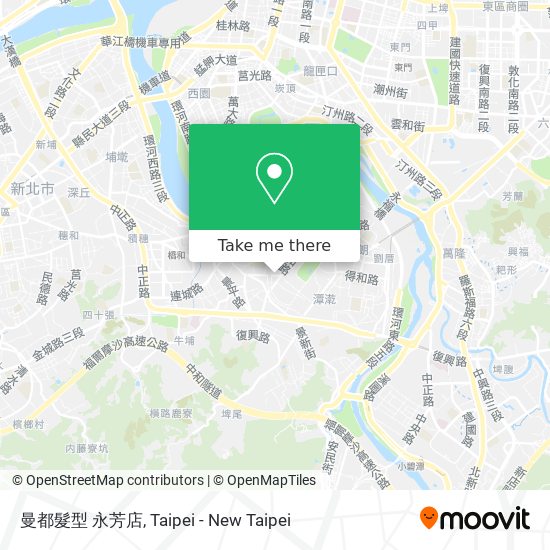 曼都髮型 永芳店 map