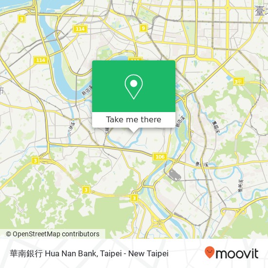 華南銀行 Hua Nan Bank map