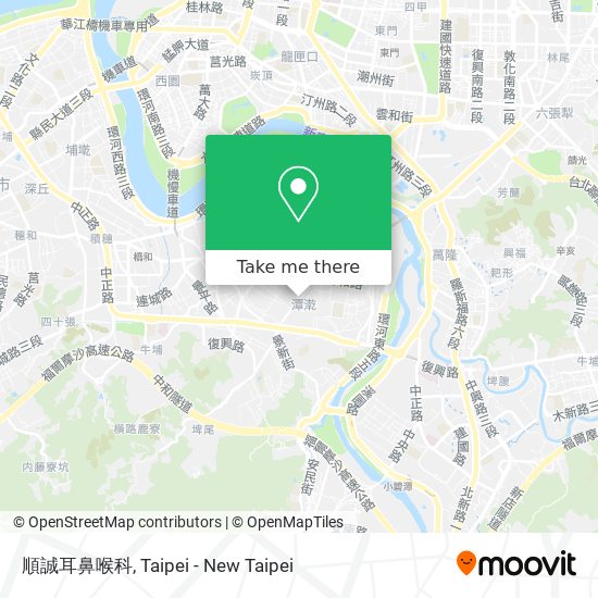 順誠耳鼻喉科 map