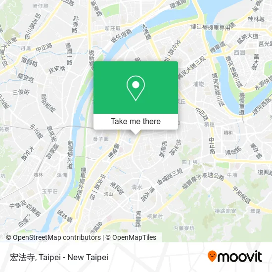 宏法寺地圖