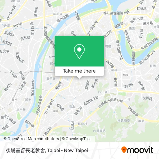 後埔基督長老教會 map