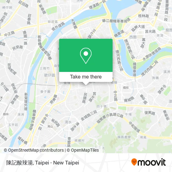 陳記酸辣湯 map