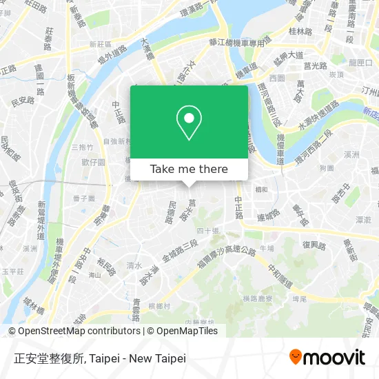 正安堂整復所 map