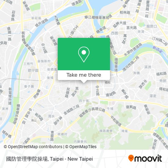 國防管理學院操場 map