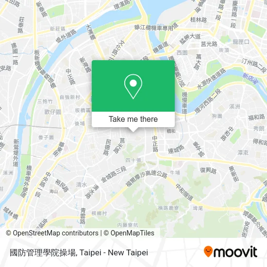國防管理學院操場 map