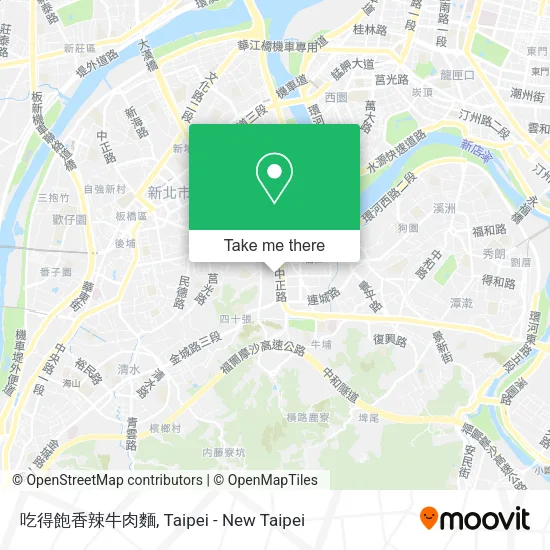 吃得飽香辣牛肉麵 map