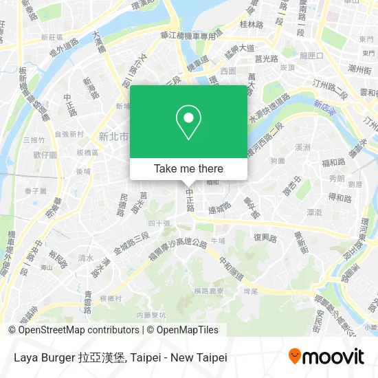 Laya Burger 拉亞漢堡 map