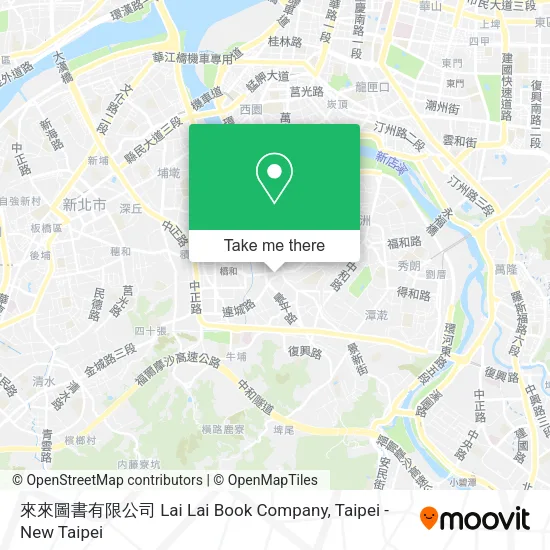 來來圖書有限公司 Lai Lai Book Company地圖