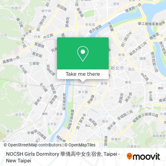 NOCSH Girls Dormitory 華僑高中女生宿舍 map
