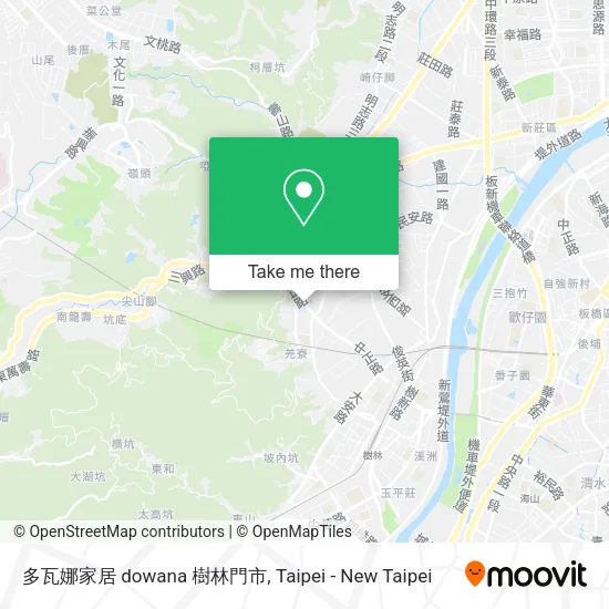 多瓦娜家居 dowana 樹林門市 map