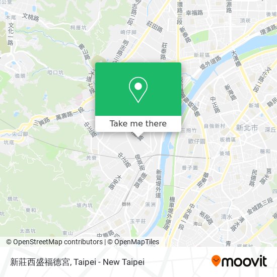 新莊西盛福德宮 map