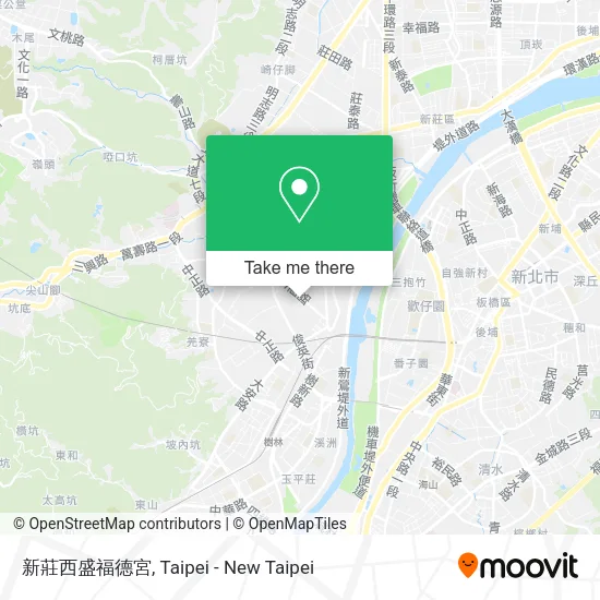 新莊西盛福德宮 map