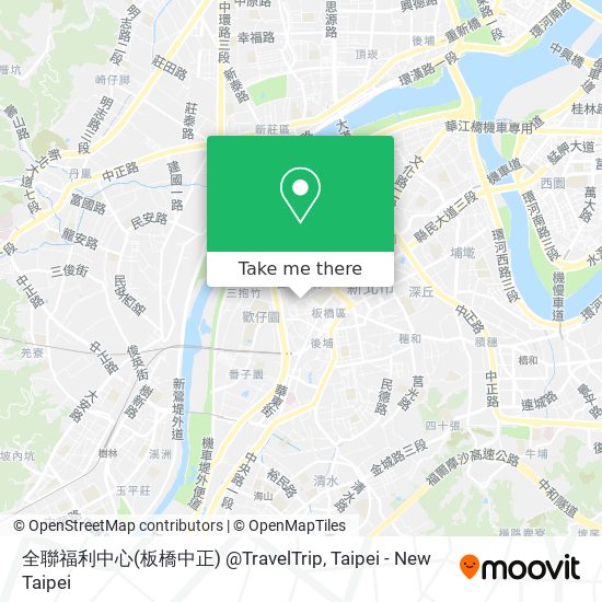 全聯福利中心(板橋中正) @TravelTrip map