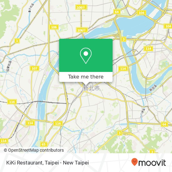 KiKi Restaurant map
