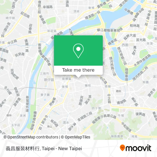 義昌服裝材料行 map