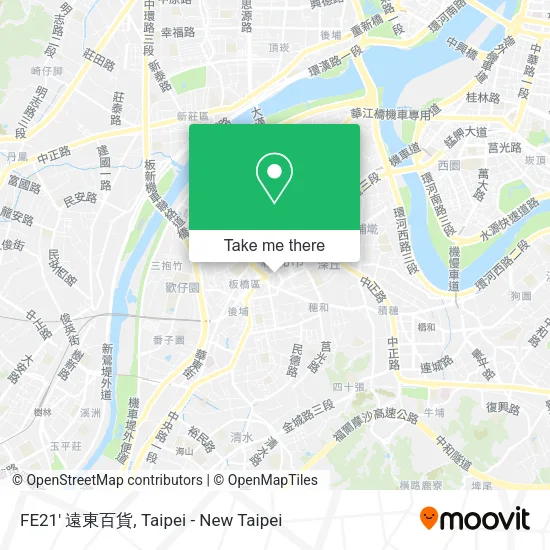 FE21' 遠東百貨 map