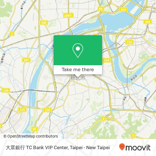 大眾銀行 TC Bank VIP Center map