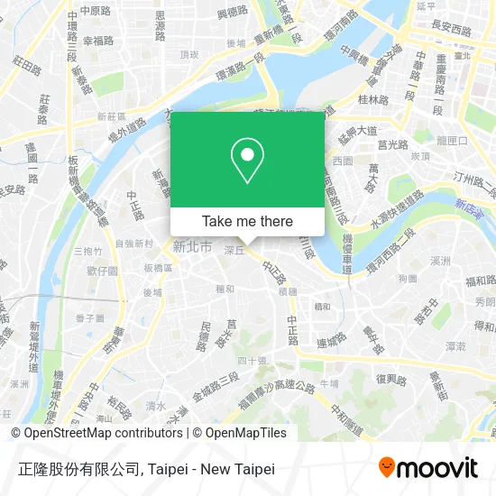 正隆股份有限公司地圖
