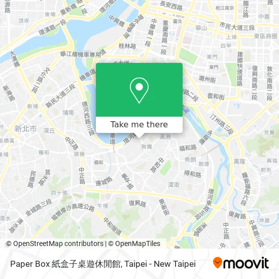 Paper Box 紙盒子桌遊休閒館 map