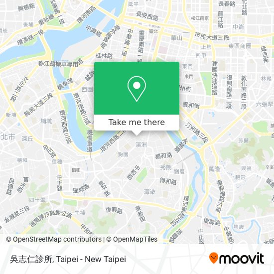 吳志仁診所 map