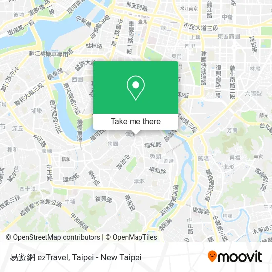 易遊網 ezTravel map