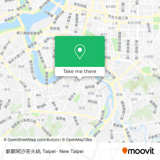 麒麟閣沙茶火鍋 map