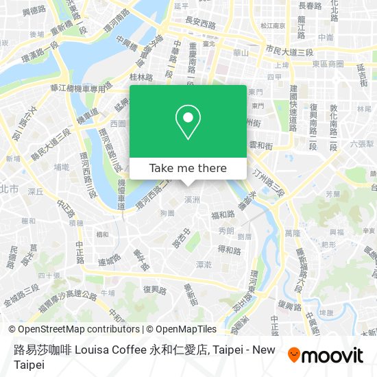路易莎咖啡 Louisa Coffee 永和仁愛店 map