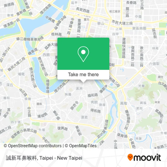 誠新耳鼻喉科地圖