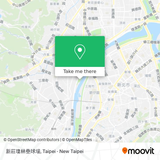 新莊瓊林壘球場地圖