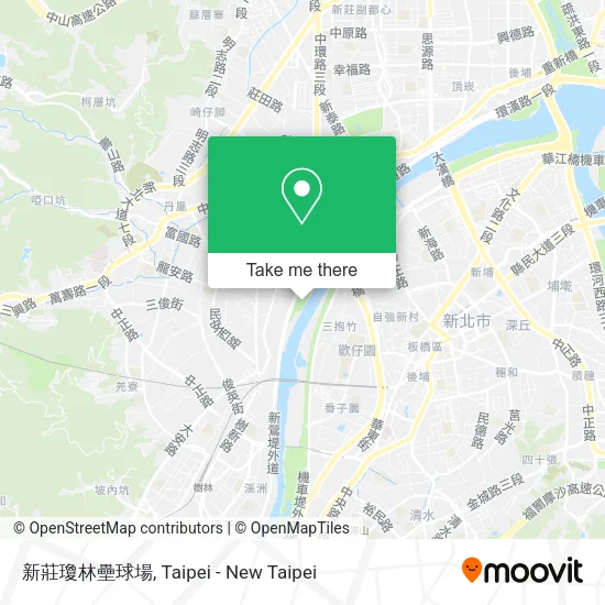 新莊瓊林壘球場地圖
