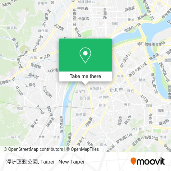 浮洲運動公園地圖