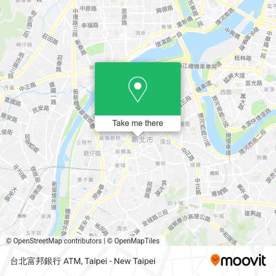 台北富邦銀行 ATM地圖