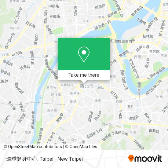 環球健身中心 map