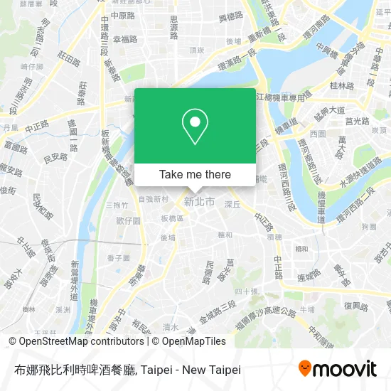 布娜飛比利時啤酒餐廳地圖