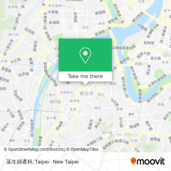 菡生婦產科 map