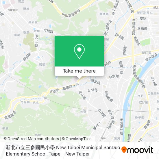 新北市立三多國民小學 New Taipei Municipal SanDuo Elementary School map