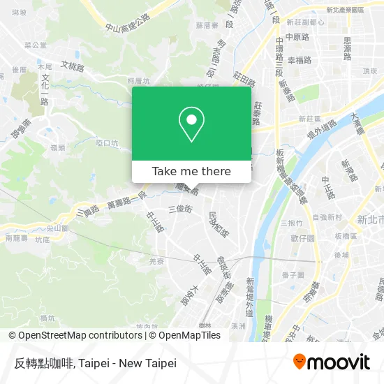 反轉點咖啡 map
