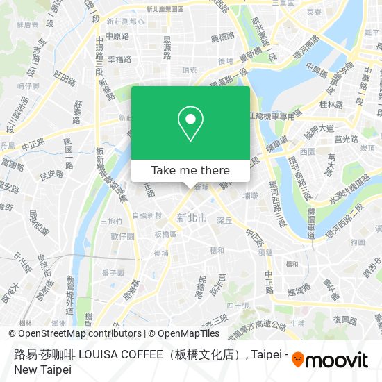 路易·莎咖啡 LOUISA COFFEE（板橋文化店） map