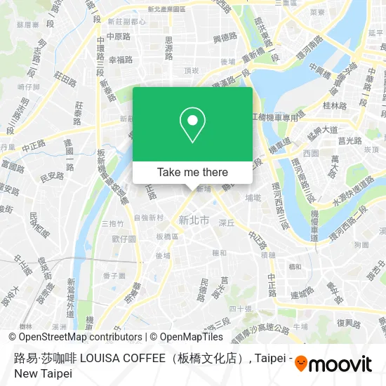 路易·莎咖啡 LOUISA COFFEE（板橋文化店）地圖