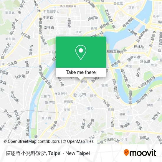 陳恩哲小兒科診所 map