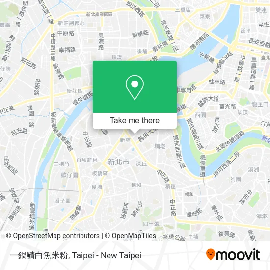 一鍋鯖白魚米粉地圖