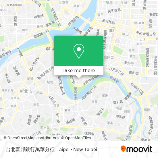 台北富邦銀行萬華分行 map