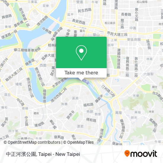 中正河濱公園 map